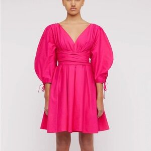 SCANLAN THEODORE PARACHUTE GATHER SLEEVE MINI